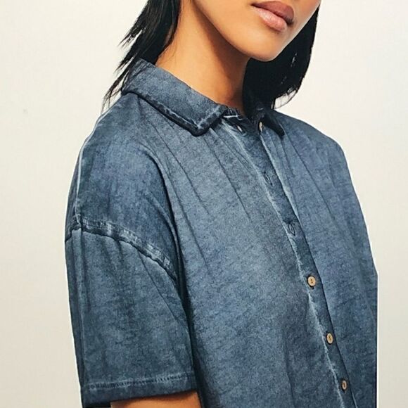 NEW $58 Free People Weekend Rush Top - Picture 4 of 8